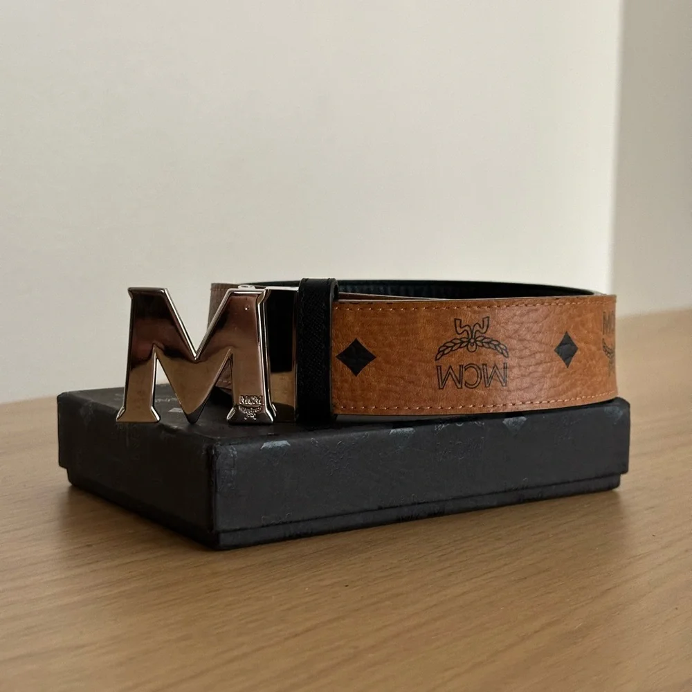 MCM cognac belt - Picture 1 of 6